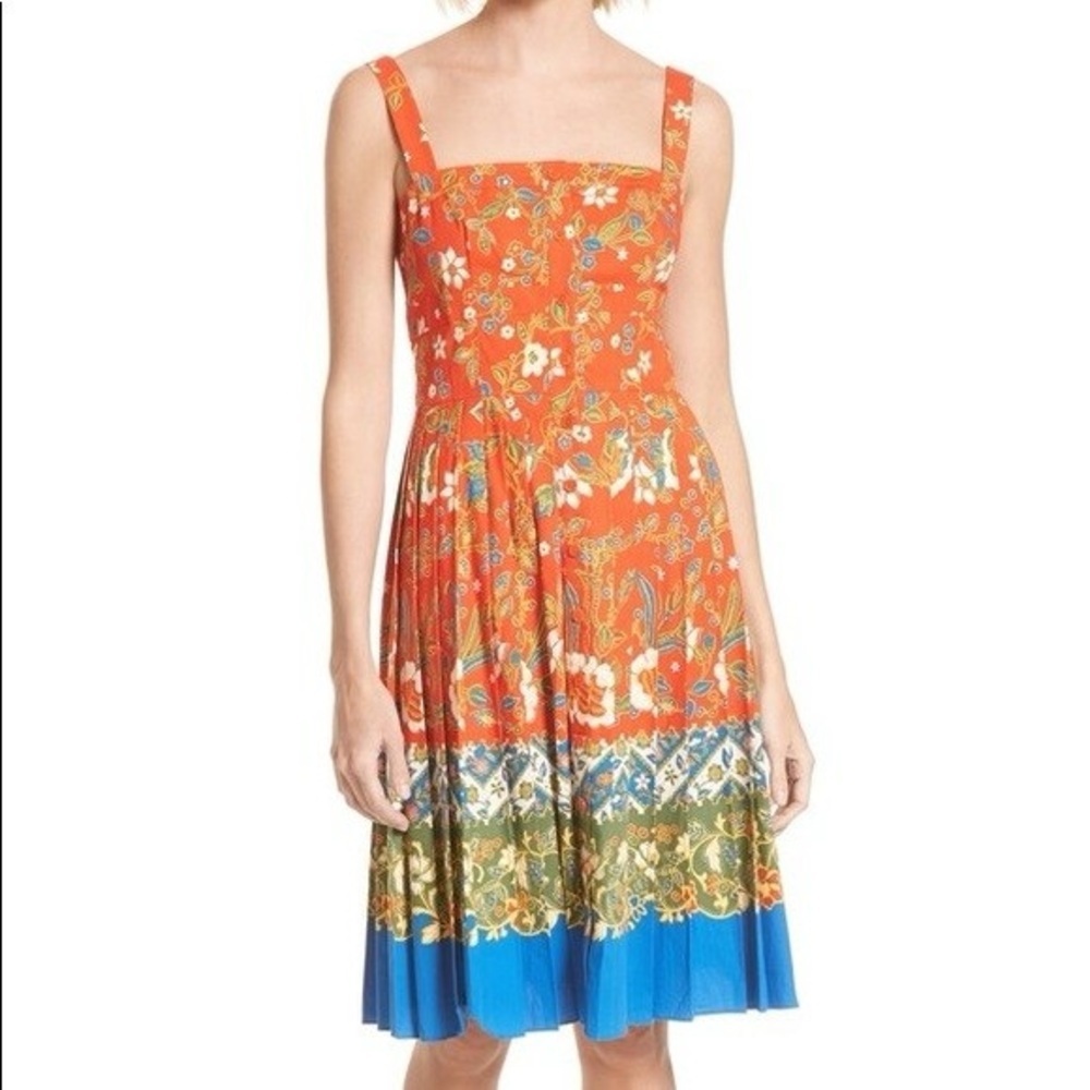 TORY BURCH Fernanda Dress In Samba Batik Flower